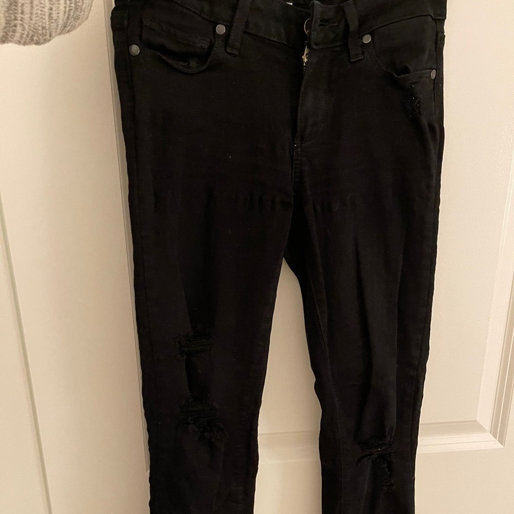Paige Jeans black skinny